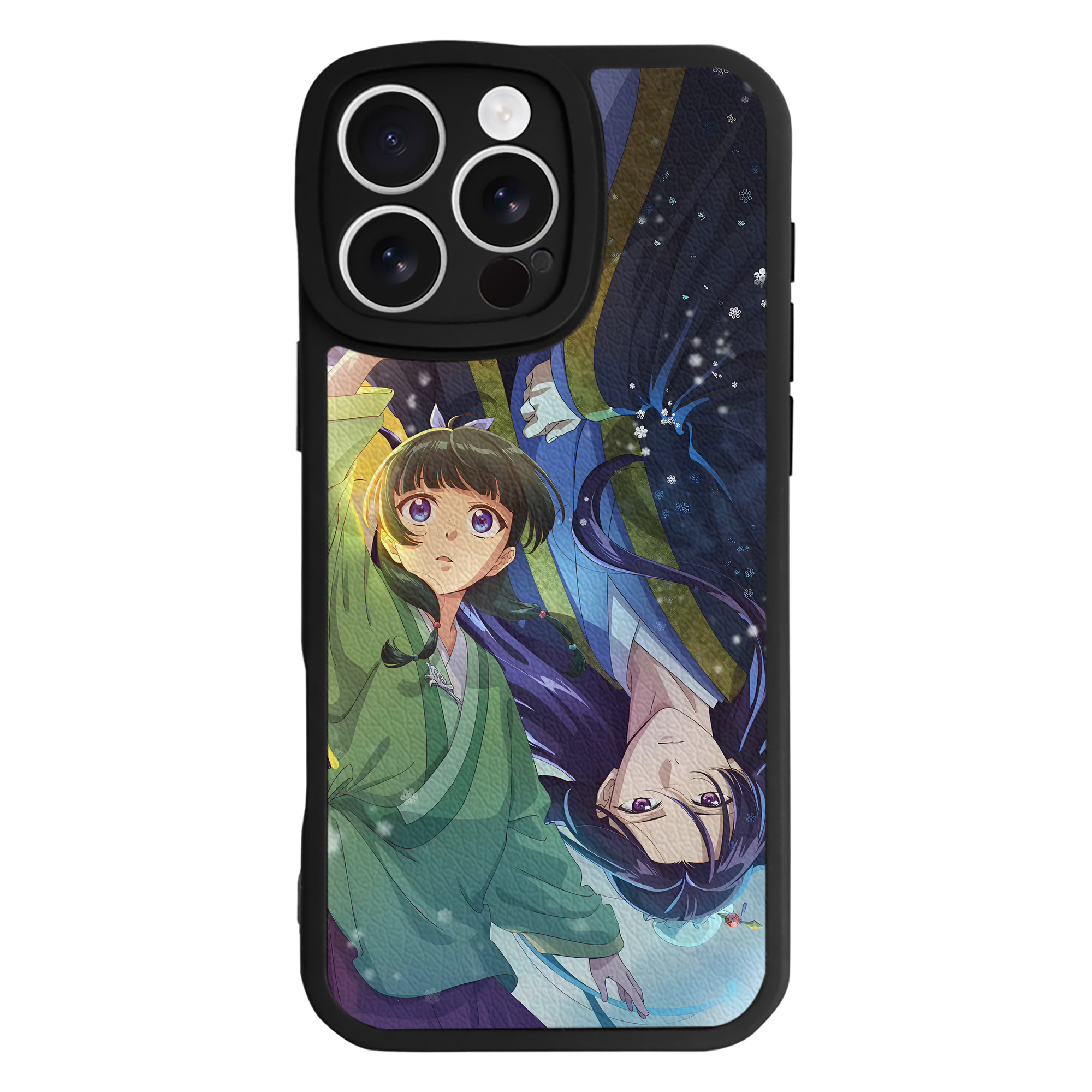 （画像用） 薬屋のひとりごと The Apothecary Diaries 【iPhone 16シリーズ対応】シリコンスマホケース（レザー調） 材質：シリコン
